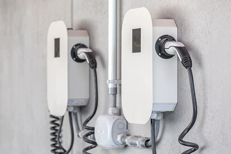 Wallbox für die Ladung von Elektrofahrzeugen